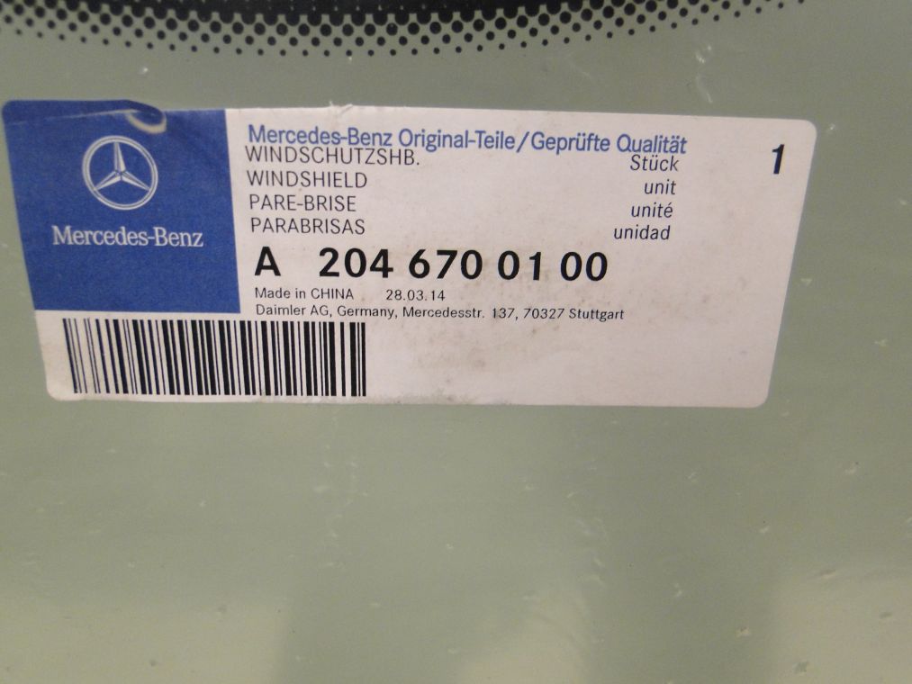 MERCEDES C KLASA W204 SZYBA CZOŁOWA NOWA FV - obrazek 4