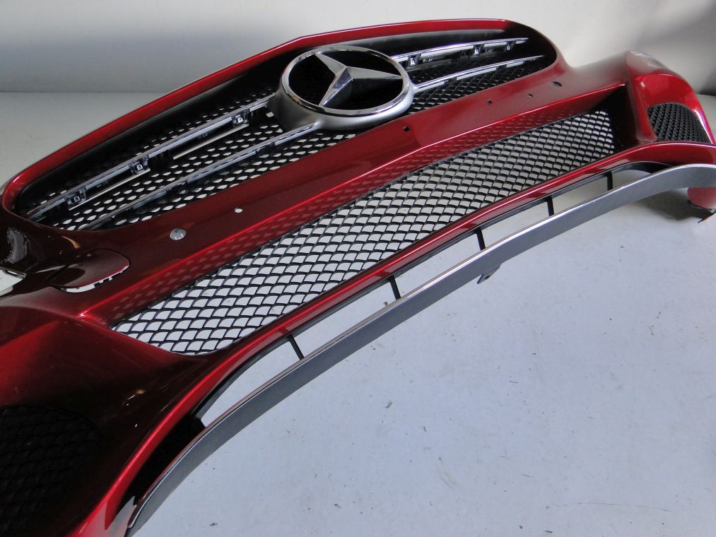 MERCEDES C KLASA W205 ZDERZAK AVANTGARDE Z GRILLEM - obrazek 11