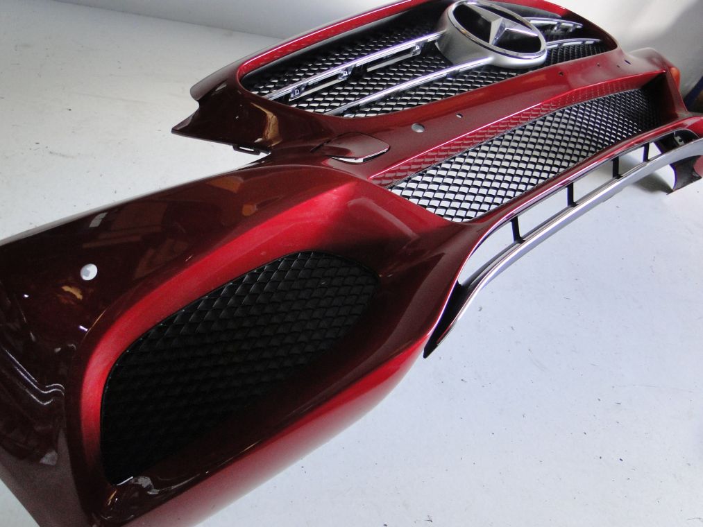 MERCEDES C KLASA W205 ZDERZAK AVANTGARDE Z GRILLEM - obrazek 12