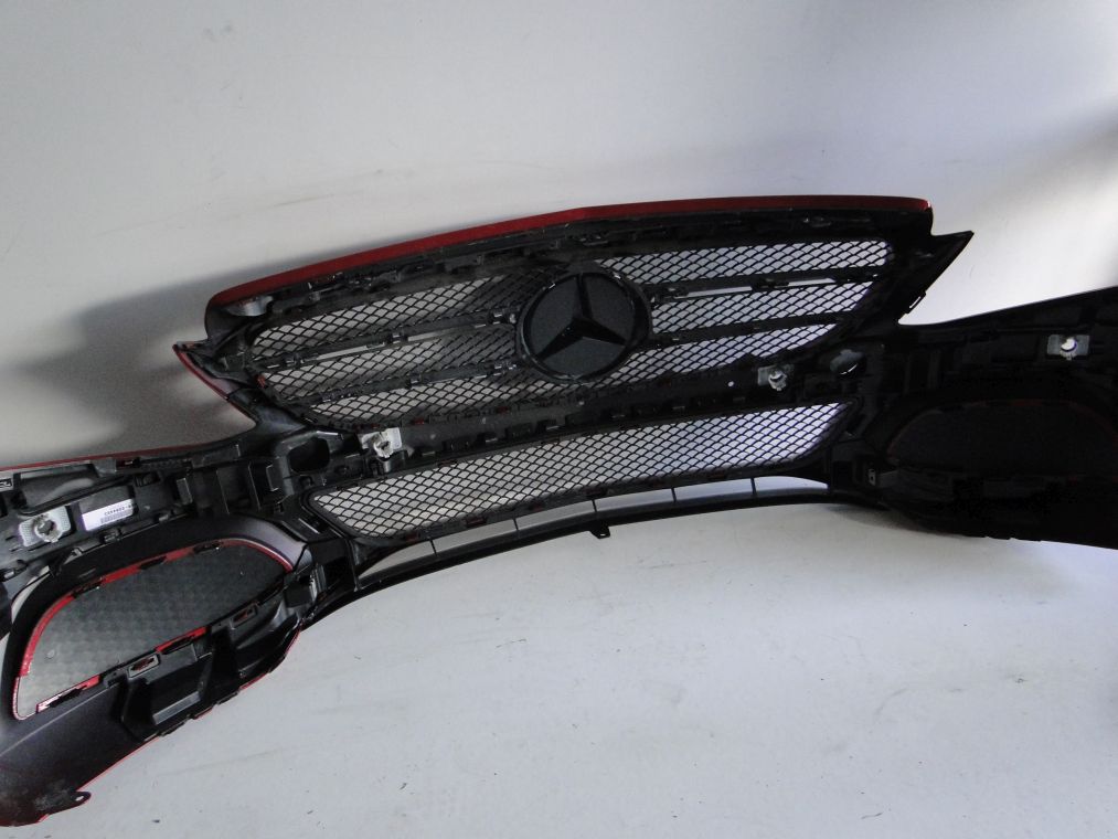 MERCEDES C KLASA W205 ZDERZAK AVANTGARDE Z GRILLEM - obrazek 13