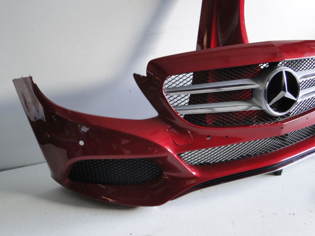 MERCEDES C KLASA W205 ZDERZAK AVANTGARDE Z GRILLEM - obrazek 5