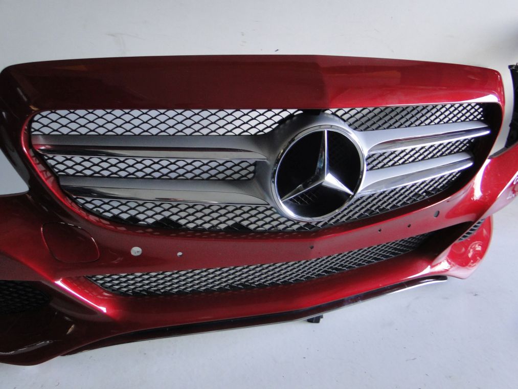 MERCEDES C KLASA W205 ZDERZAK AVANTGARDE Z GRILLEM - obrazek 9