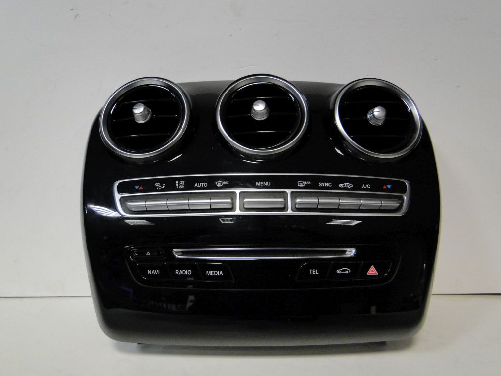 MERCEDES C KLASA W205 PANEL STEROWNIK KLIMATYZACJI ŚWIATEŁ