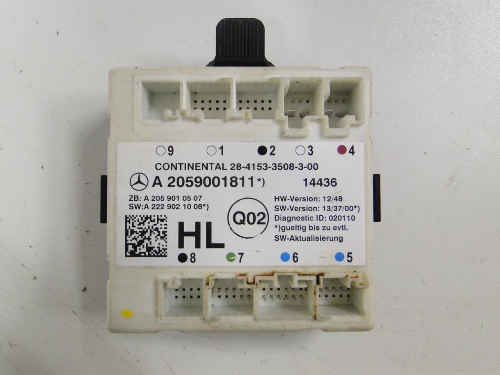 MERCEDES C KLASA W205 MODUŁ DRZWI A2059001811