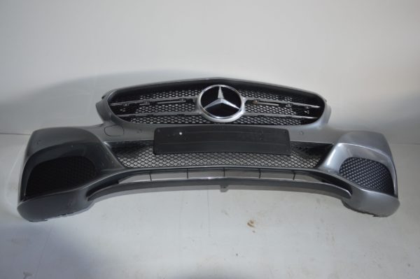 MERCEDES C KLASA W205 ZDERZAK MASKA LAMPA FULL LED - obrazek 7