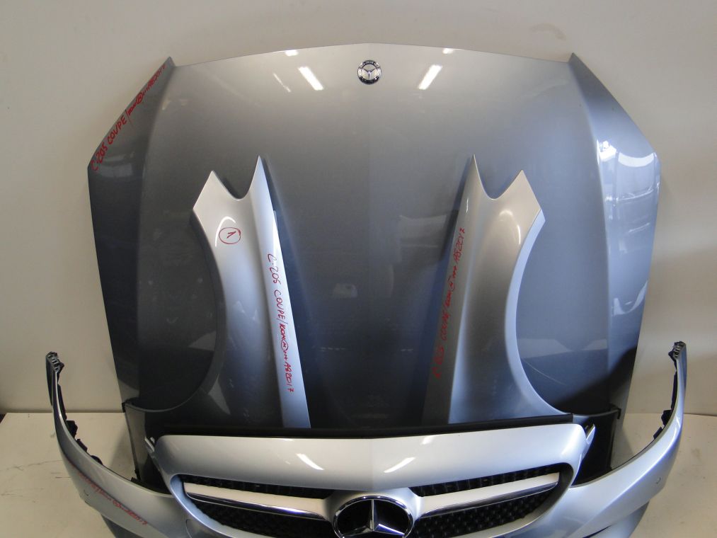 MERCEDES C KLASA W205 COUPE ZDERZAK MASKA BŁOTNIKI LAMPA - obrazek 6