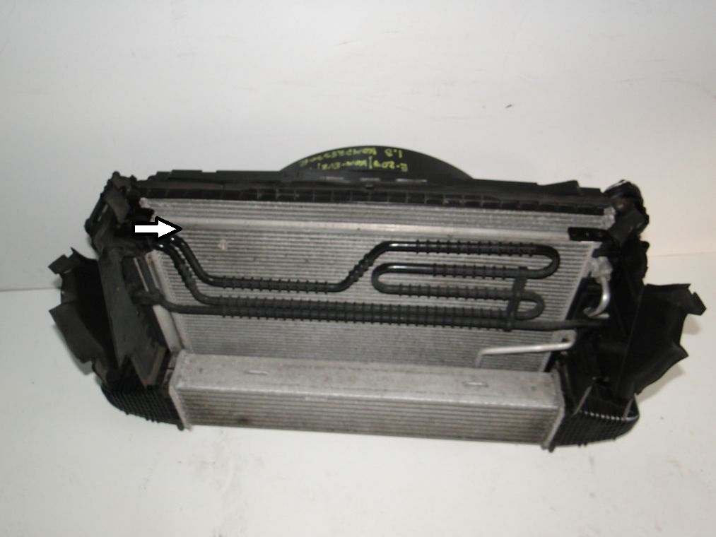 MERCEDES W207 W204 CHŁODNICA KLIMATYZACJI KLIMA