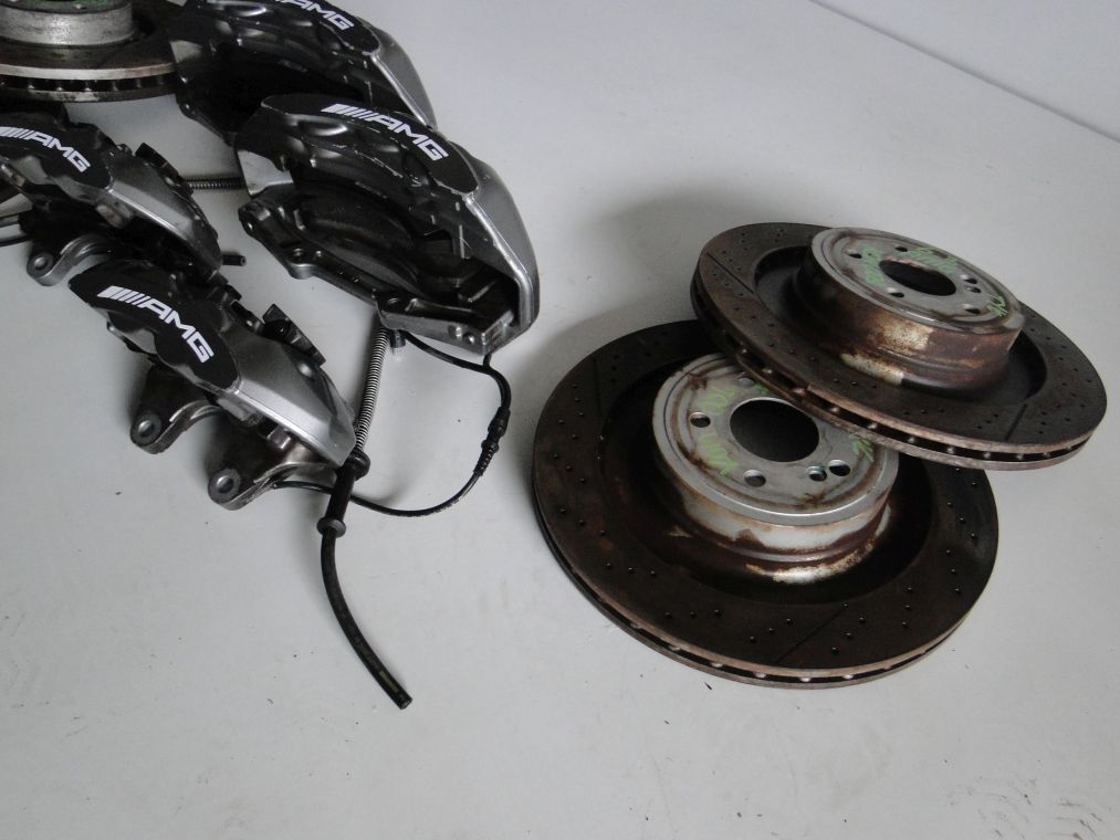 MERCEDES 63 AMG TARCZE ZACISKI KLOCKI KOMPLET - obrazek 12