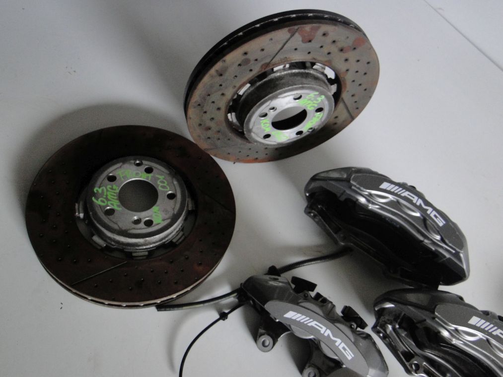 MERCEDES 63 AMG TARCZE ZACISKI KLOCKI KOMPLET - obrazek 13