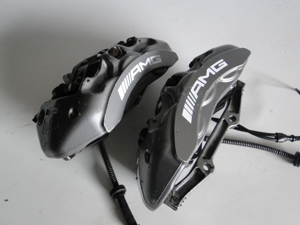 MERCEDES 63 AMG TARCZE ZACISKI KLOCKI KOMPLET - obrazek 4