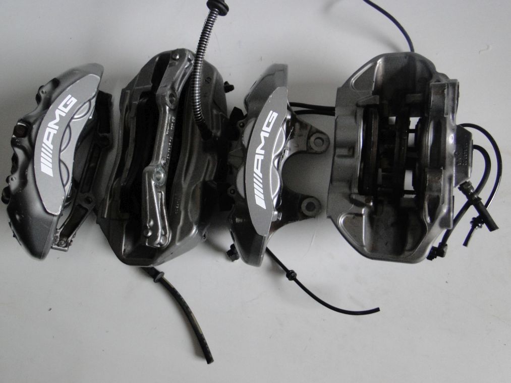 MERCEDES 63 AMG TARCZE ZACISKI KLOCKI KOMPLET - obrazek 5