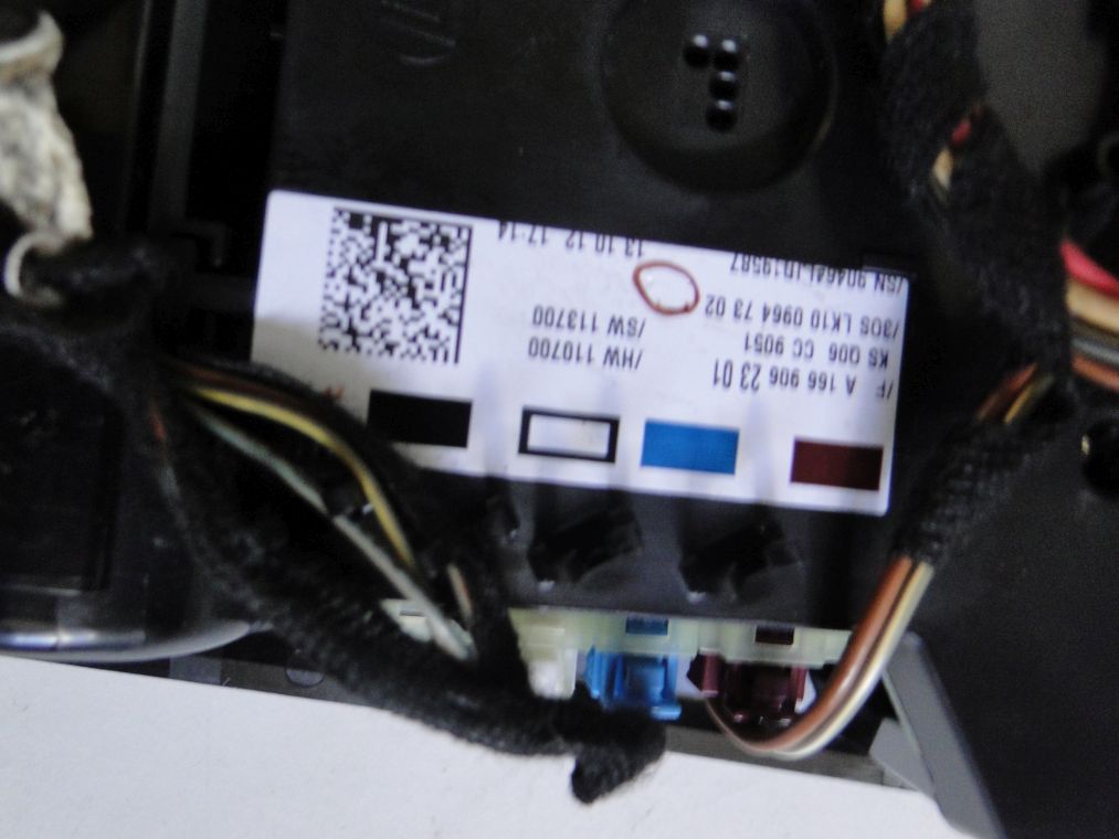 MERCEDES ML W166 GL W166 PRZEŁĄCZNIK ŚWIATŁA W PODSUFITCE - obrazek 4