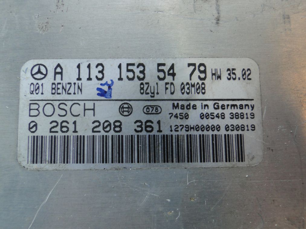 MERCEDES E KLASA W211 CLK W209 CL W215 MODUŁ SILNIKA A1131535479 - obrazek 2