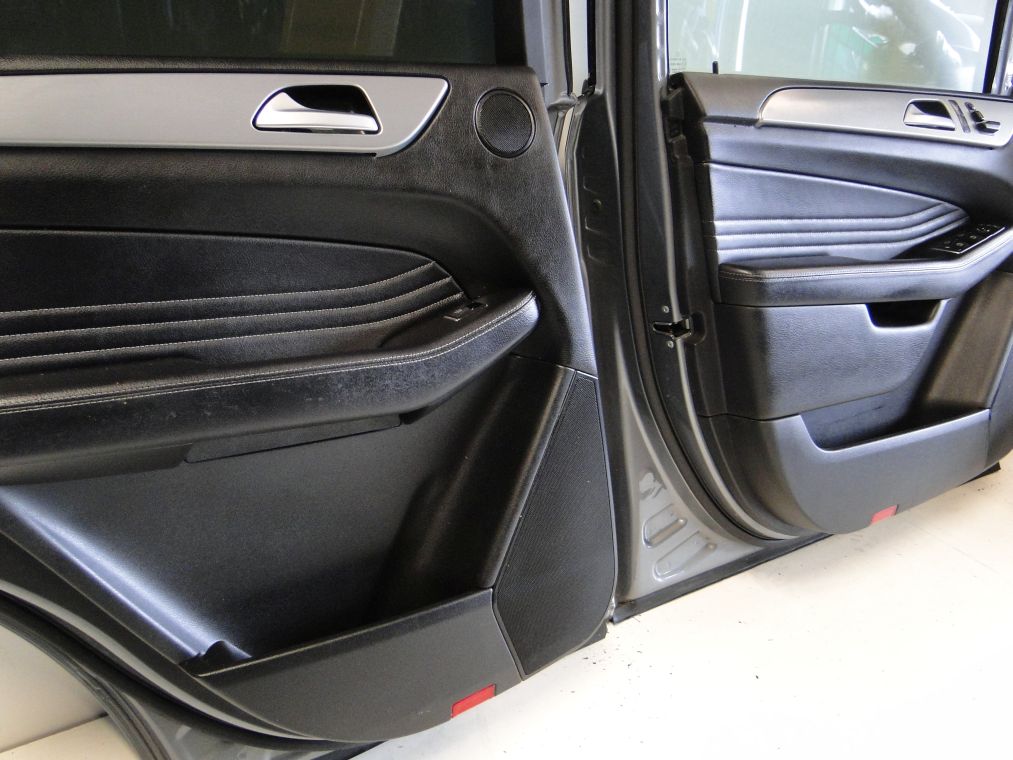 MERCEDES ML W166 GL W166 TAPICERKA DRZWI PRZEDNIE TYLNE SKÓRA - obrazek 9