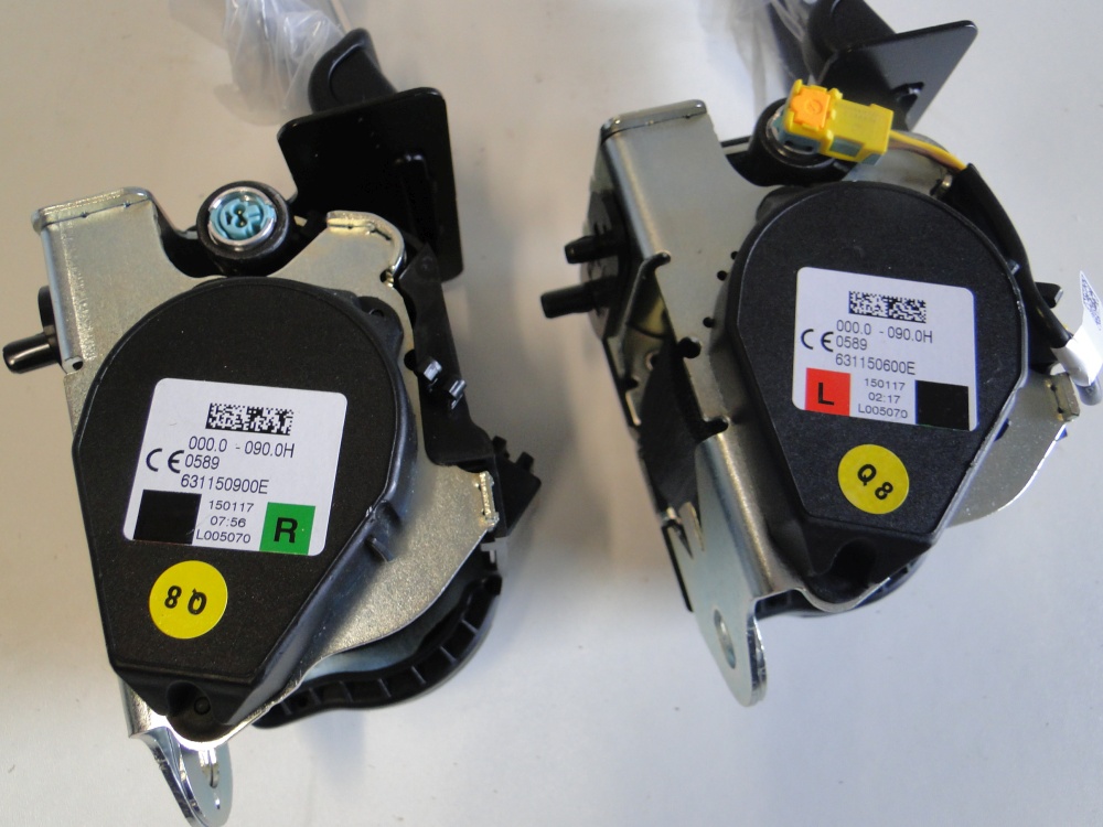 MERCEDES E KLASA W213 PASY BEZPIECZEŃSTWA KOMPLET NOWE FV - obrazek 3