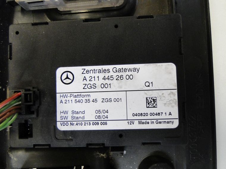 MERCEDES E KLASA W211 STEROWNIK A2114452600