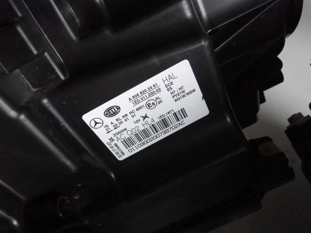 MERCEDES SPRINTER W906 PO LIFCIE LAMPA H7 LEWA PRAWA - obrazek 6