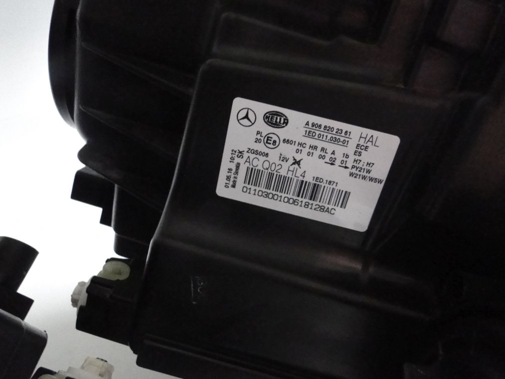 MERCEDES SPRINTER W906 PO LIFCIE LAMPA H7 LEWA PRAWA - obrazek 7