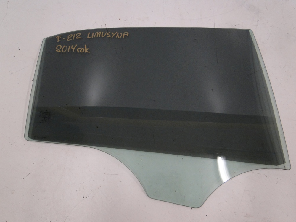 MERCEDES E KLASA W212 LIMUZYNA SZYBA TYLNA PRAWA 2014