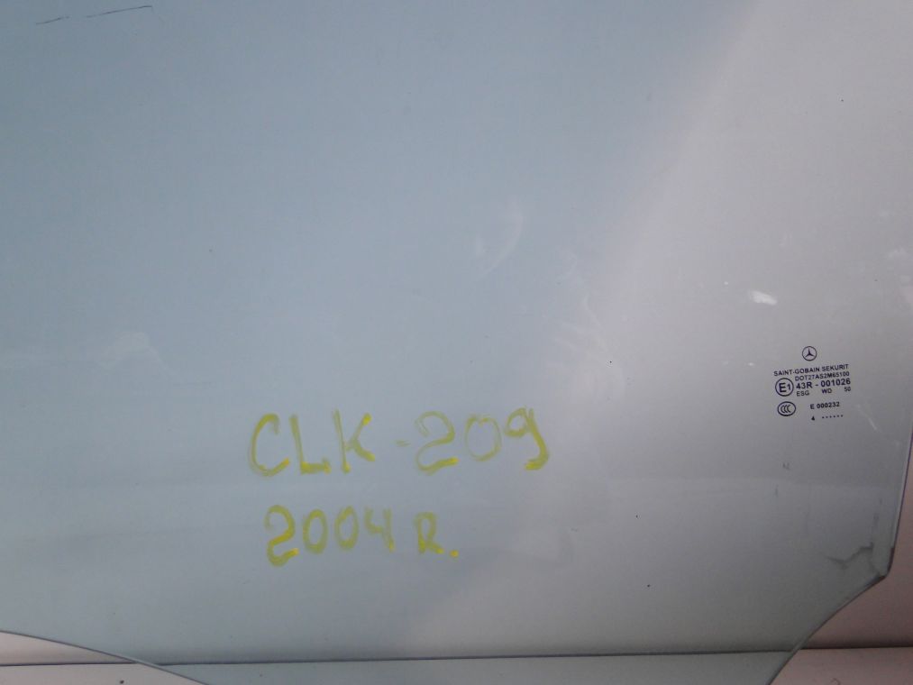 MERCEDES CLK W209 SZYBA PRZEDNIA LEWA 2004 - obrazek 2