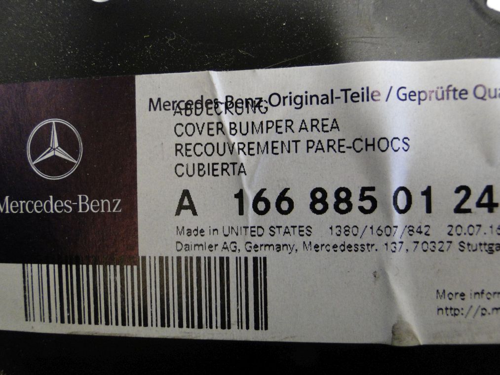 MERCEDES ML W166 GLE 166 RAMA AMG PRAWA A1668850124 - obrazek 7