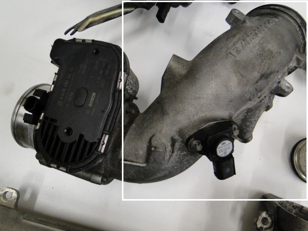 MERCEDES DOLOT KOLEKTORA A6290983307 - obrazek 3