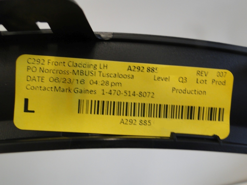 MERCEDES GLE 292 COUPE LISTWA POSZERZENIE BŁOTNIKA - obrazek 4