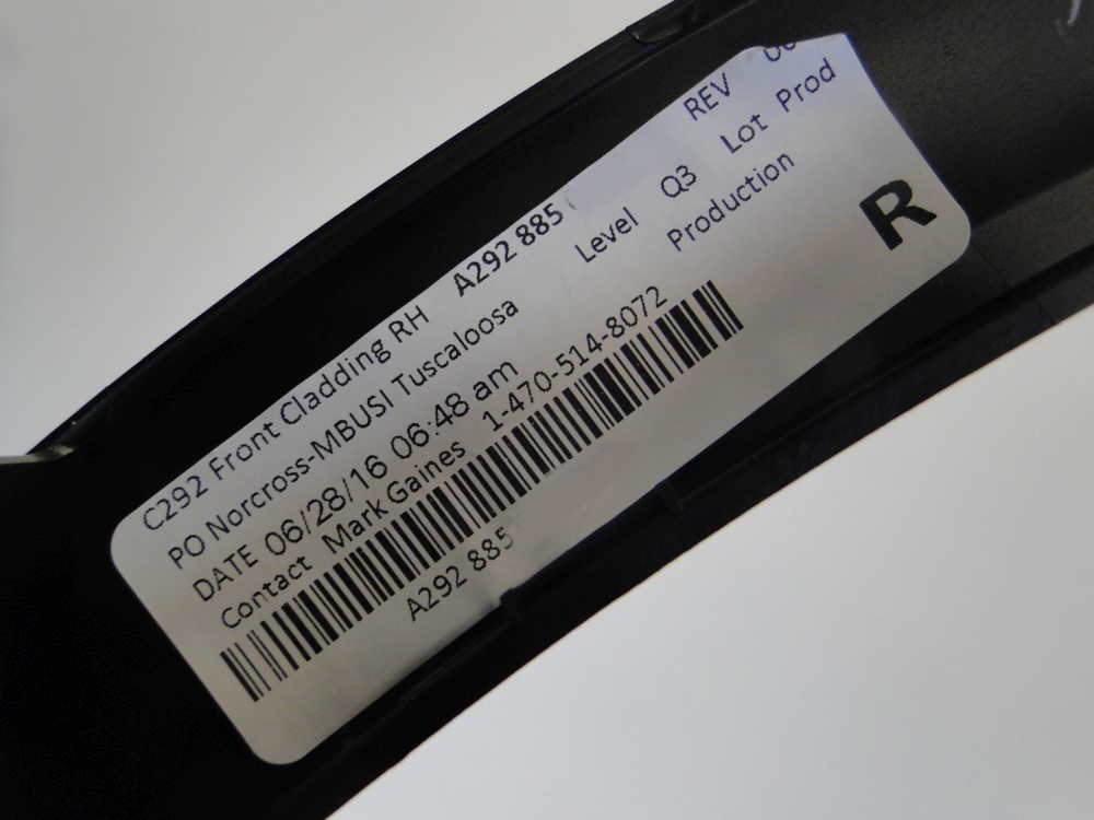 MERCEDES GLE 292 COUPE LISTWA POSZERZENIE BŁOTNIKA - obrazek 5