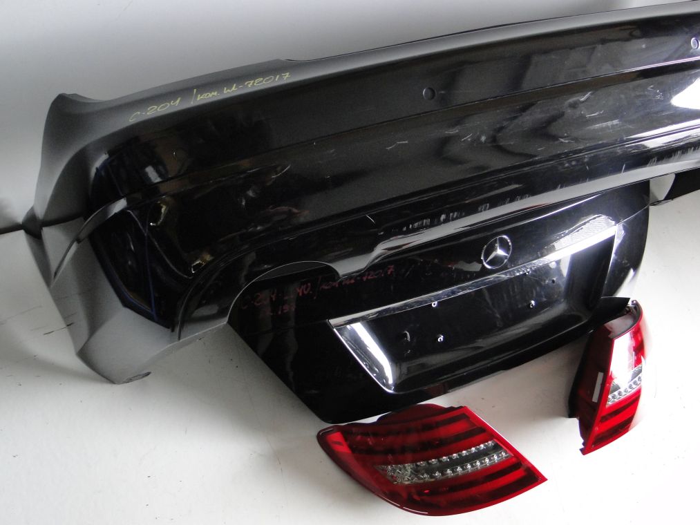 MERCEDES C KLASA W204 PO LIFCIE ZDERZAK KLAPA LAMPA - obrazek 2