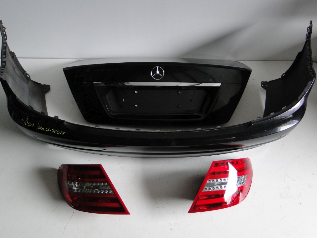 MERCEDES C KLASA W204 PO LIFCIE ZDERZAK KLAPA LAMPA - obrazek 3