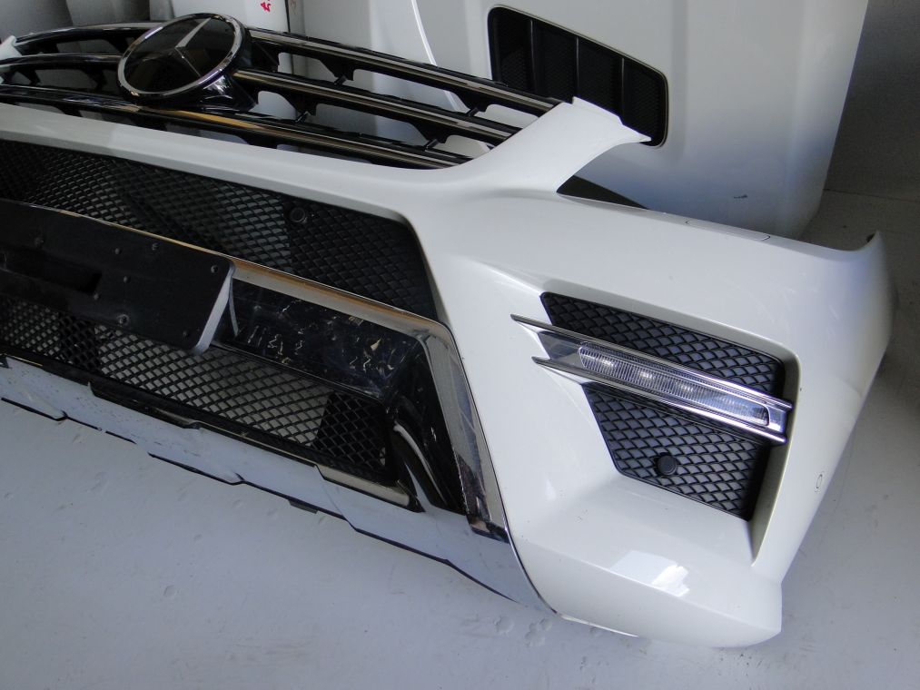 MERCEDES ML W166 ZDERZAK AMG PRZEDNI BIAŁY - obrazek 3