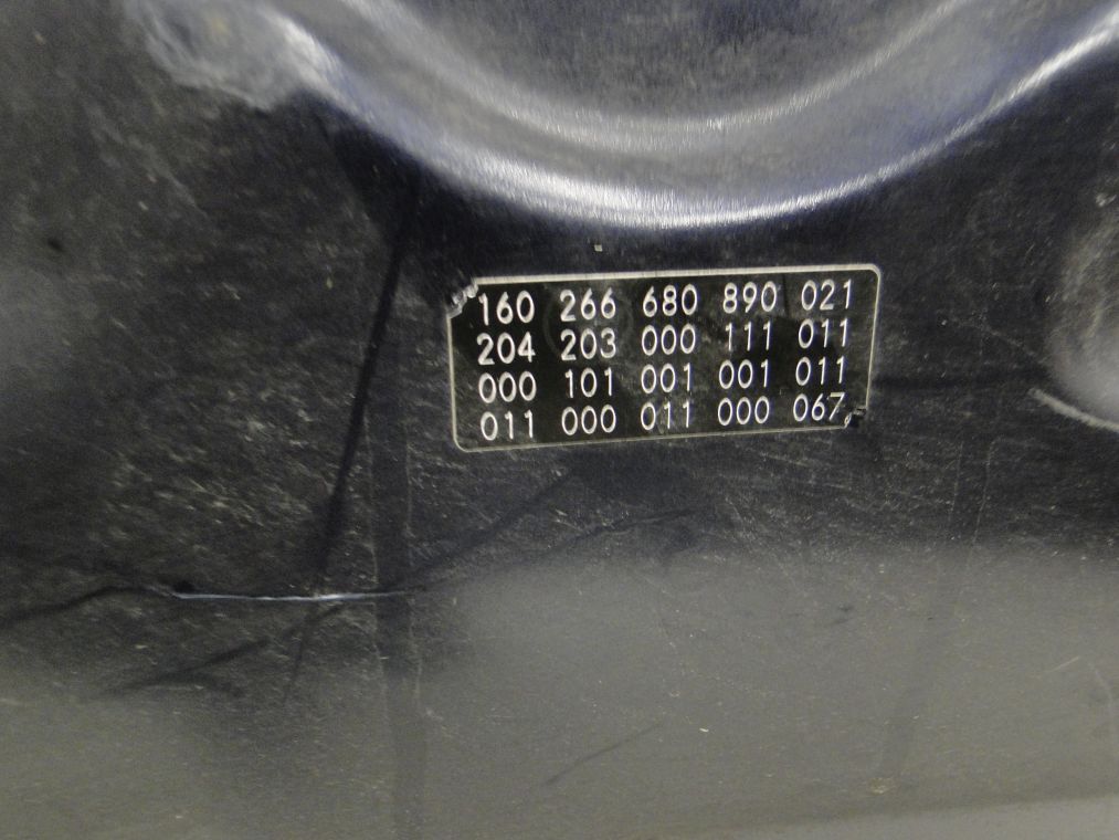 MERCEDES C KLASA W204 PO LIFCIE MASKA POKRYWA SILNIKA - obrazek 5