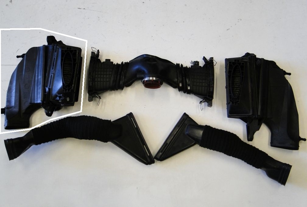 MERCEDES OBUDOWA FILTRA POWIETRZA LEWA A6420904301