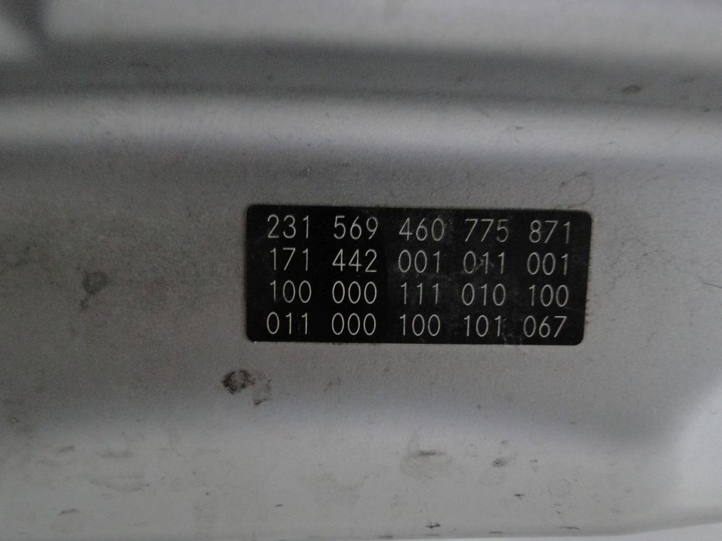 MERCEDES SLK R171 MASKA POKRYWA SILNIKA - obrazek 11