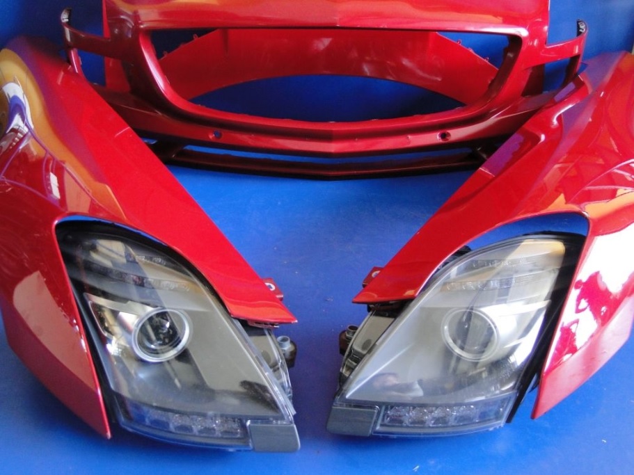 MERCEDES SLS 197 MASKA ZDERZAK BŁOTNIK LAMPA LIFT - obrazek 2