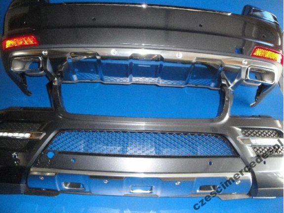 MERCEDES GL W164 LIFT 2011 ZDERZAK PRZÓD TYŁ LED