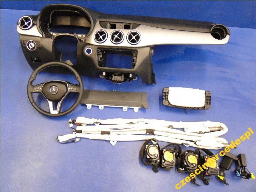 MERCEDES B 246 KONSOLA AIRBAG KIEROWNICA W246