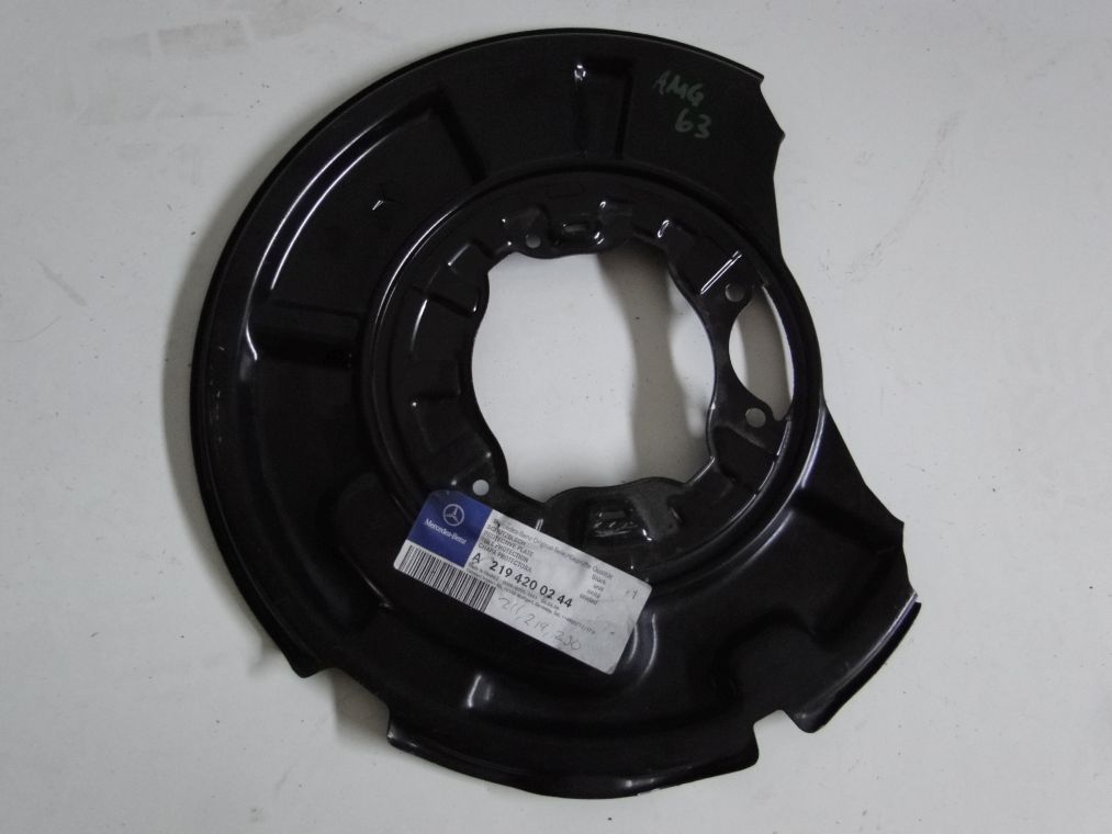 MERCEDES W219 W211 R230 OSŁONA TARCZY HAMULCOWEJ