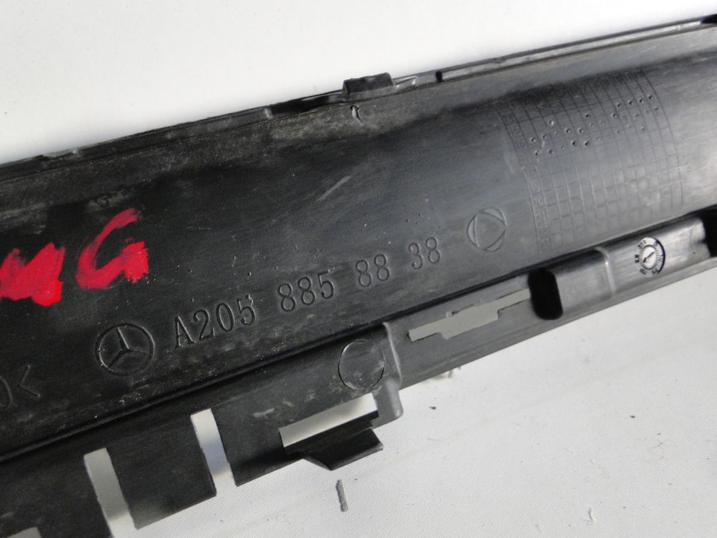 MERCEDES C KLASA W205 DYFUZOR SPOILER ZDERZAKA AMG - obrazek 5