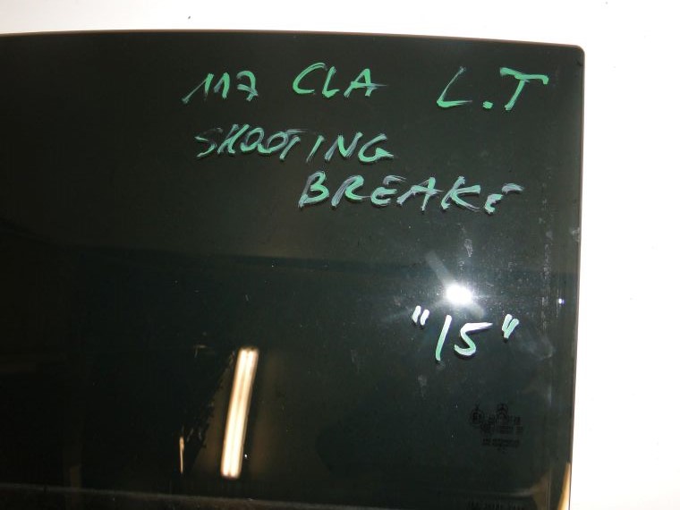 MERCEDES CLA W117 SZYBA W DRZWI LEWE TYŁ 2015 ROK - obrazek 3