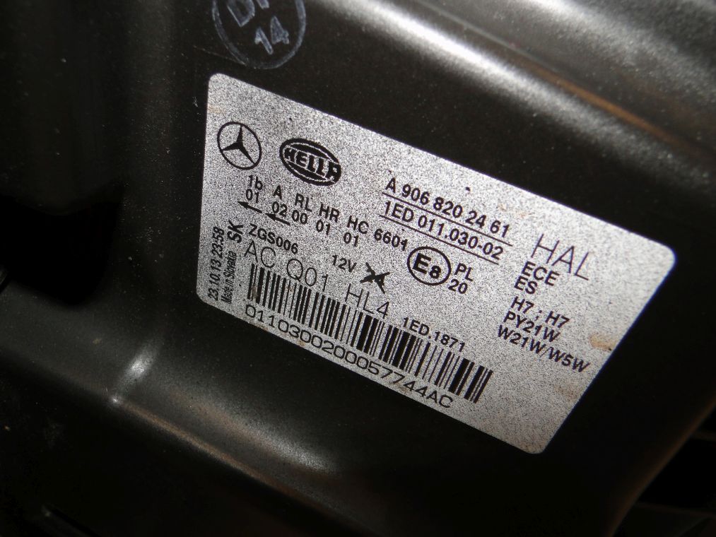 MERCEDES SPRINTER W906 LAMPA PRAWA H7 ZWYKŁA - obrazek 7