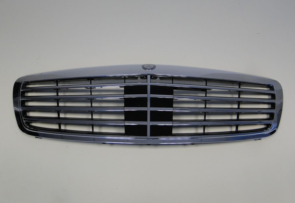 MERCEDES S KLASA W221 GRILL ATRAPA DISTRONIK - obrazek 6