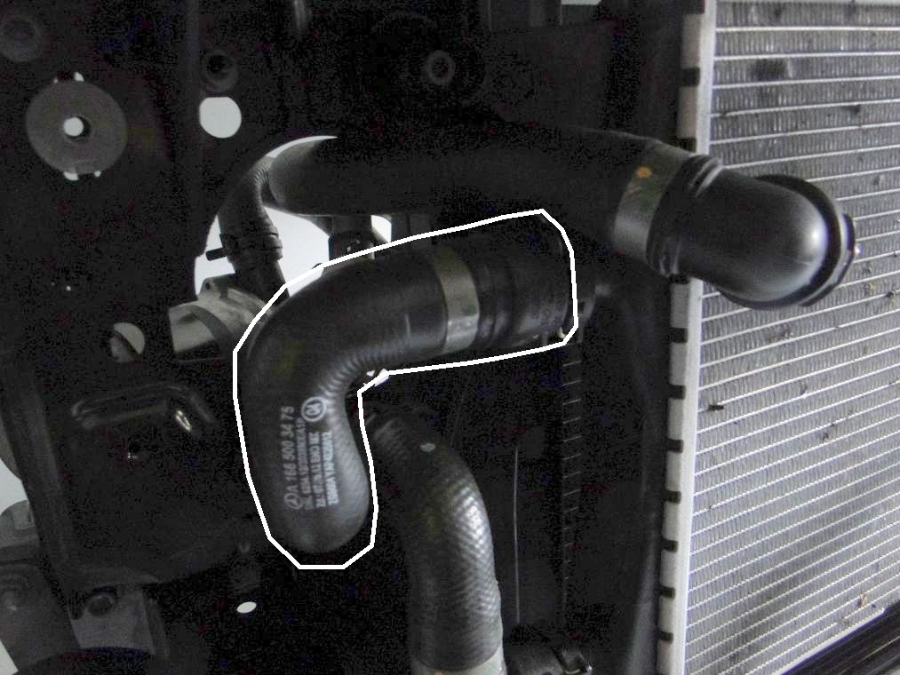 MERCEDES GLS 166 GLE 292 COUPE WĄŻ CHŁODNICY NT