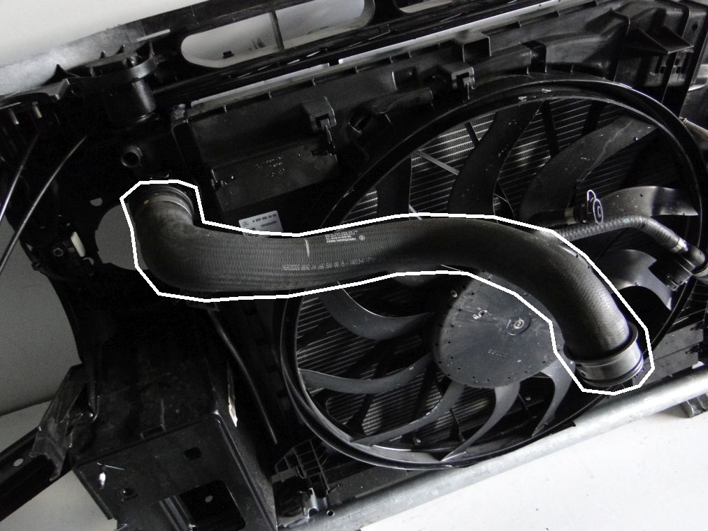 MERCEDES GLS 166 GLE 292 COUPE WĄŻ CHŁODNICY WODY