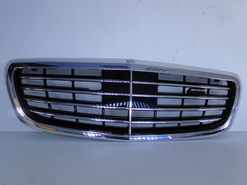 MERCEDES S KLASA W222 63 AMG GRILL ATRAPA AMG DISTRONIK - obrazek 3