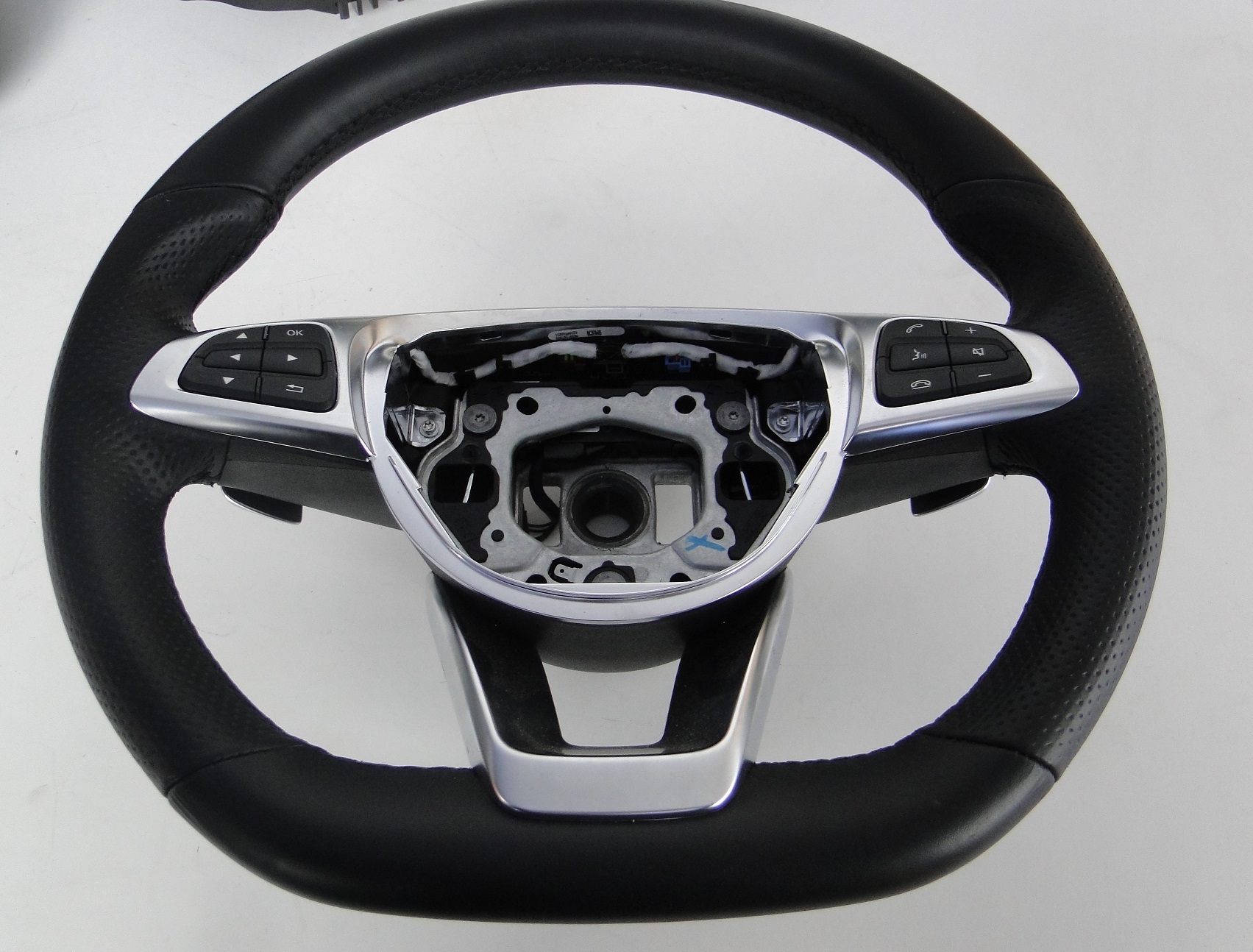 MERCEDES S KLASA W222 KIEROWNICA SKÓRA KIERA