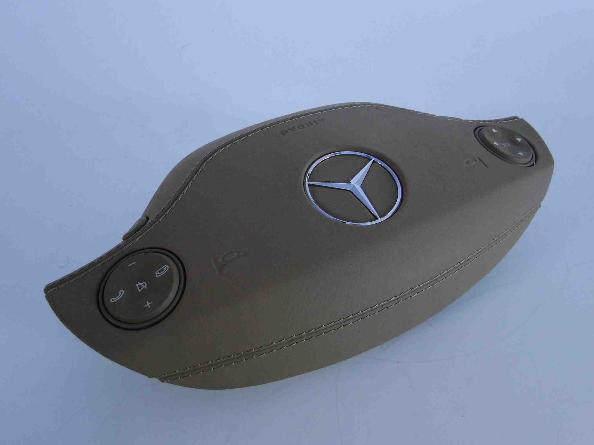 MERCEDES PODUSZKA POWIETRZNA W KIEROWNICĘ AIRBAG BRĄZOWA SKÓRA - obrazek 6