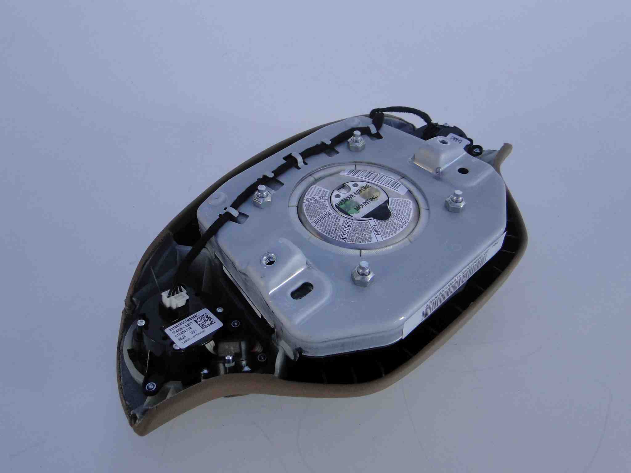 MERCEDES PODUSZKA POWIETRZNA W KIEROWNICĘ AIRBAG BRĄZOWA SKÓRA - obrazek 12