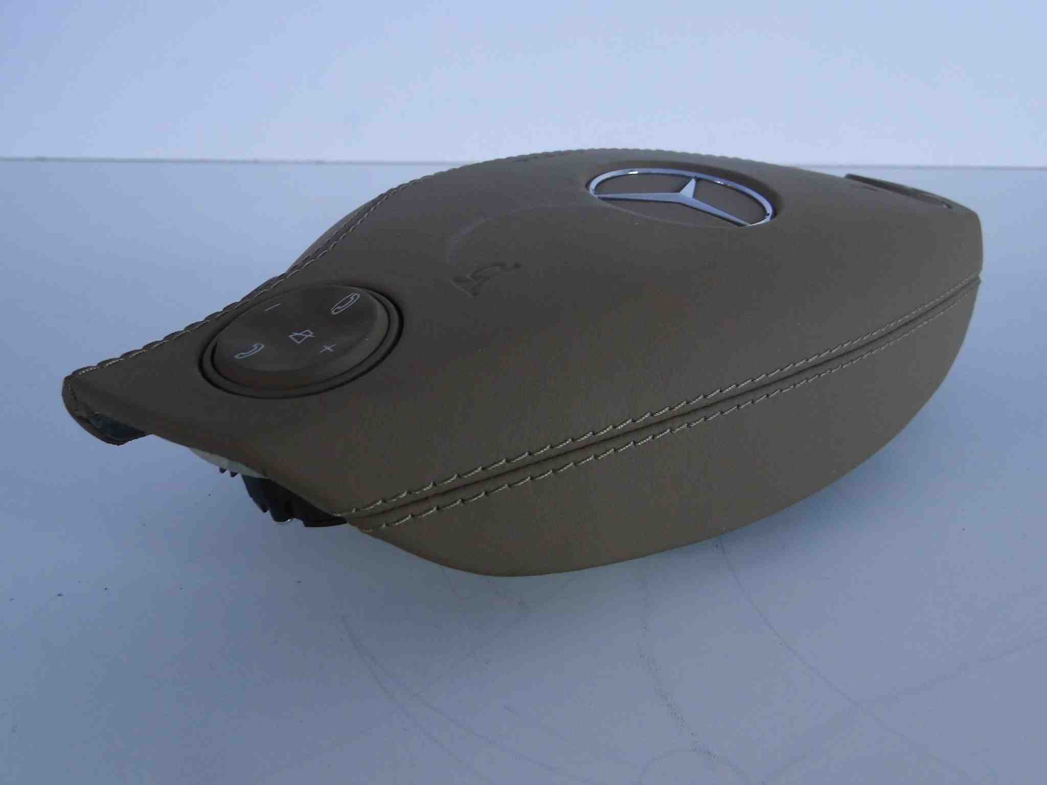 MERCEDES PODUSZKA POWIETRZNA W KIEROWNICĘ AIRBAG BRĄZOWA SKÓRA - obrazek 8