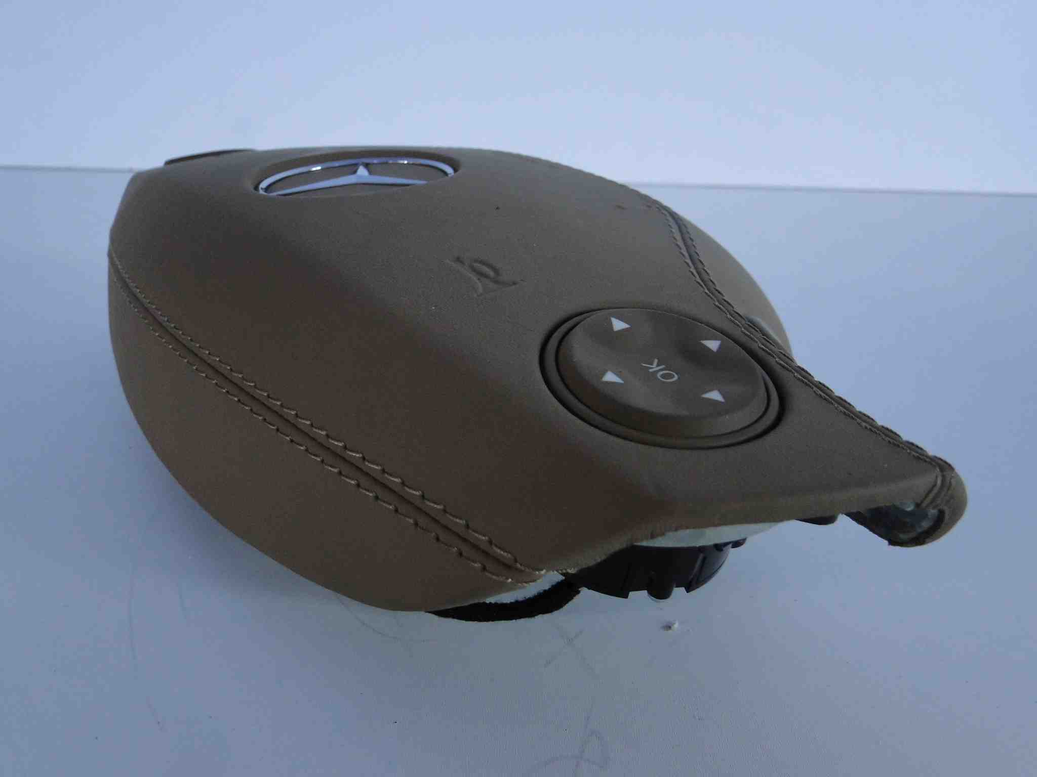 MERCEDES PODUSZKA POWIETRZNA W KIEROWNICĘ AIRBAG BRĄZOWA SKÓRA - obrazek 10